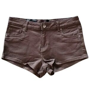 H&M Divided Low Waist Brown Shorts Size 4 NWT